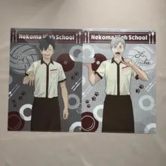 【ハイキュー!!】ココスコラボ クリアファイル 2点セット