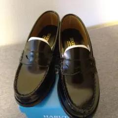 ☆新品☆HARUTA ブラック ローファー 日本製 24.0cm EE