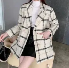 ホワイト テーラードジャケット