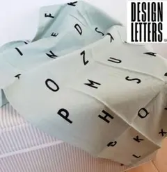 【匿名配送】DESIGN LETTERS ヴィンテージABC ティータオル 1枚
