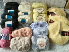 モヘア毛糸 まとめ売り
