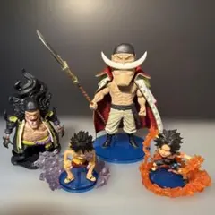 ワンピース　コレクタブル　白ひげ　ルフィ　エース　黒ひげ　頂上戦争