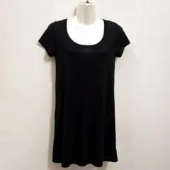 マウジー ロングTシャツ Tシャツワンピース Tシャツチュニック 半袖カットソー