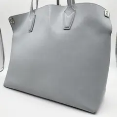 フルラ トートバッグ パラディーソ L NERO 現行ロゴ スカイブルー 大容量