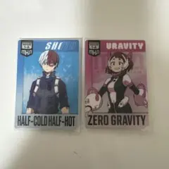 僕のヒーローアカデミア 一番くじ カード型アクリルスタンド 轟焦凍 麗日お茶子