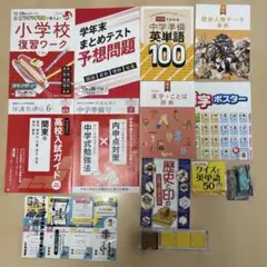 進研ゼミ 小学6年 教材 漢字ポスター 小6