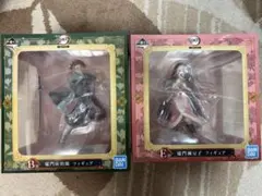 一番くじ 鬼滅の刃 フィギュア 無限列車 B賞 竈門炭治郎 E賞 竈門禰豆子