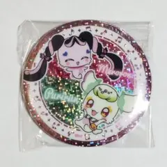 キミとアイドルプリキュア♪　BIGホログラム缶バッジ　プリルン＆メロロン