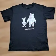 WORKMAN　キッズ　Tシャツ　ブラック　プーさん　ディズニー　140