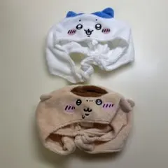 ちいかわ ねこのかぶりもの ハチワレ くりまんじゅう