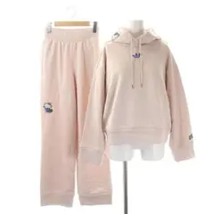 adidas × キティ ピンク セットアップ