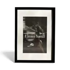 Lamine Yamal ラミンヤマル　バルセロナ　ポスター　A4 パロディー