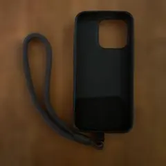 無印　iPhone用ケース　ストラップ付きのサムネイル