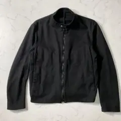 【美品】コリーナ　ブルゾン　刺し子　ダブルジップ　シングルライダース　Lサイズ