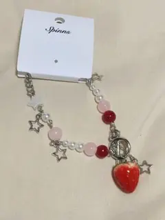 Spinns イチゴチャーム ブレスレットのサムネイル