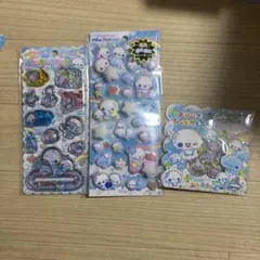 ぷくぷくあわわちゃん　おはじきシール　ぴかぷに　ウォーターインシール