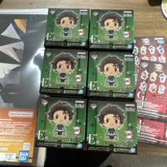 鬼滅の刃一番くじE番 ちょこのっこフィギュア 6個セットおまけ付