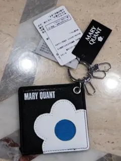 MARY QUANT 花モチーフ ミラー　キーチェーン　タグ付き