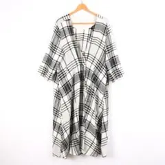 LEPSIM リネンロングガウンワンピース