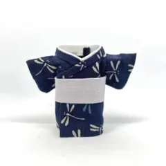 着物☆紺①☆ミニチュアドール☆ハンドメイド☆手作り