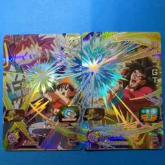 スーパードラゴンボールヒーローズ パン&孫悟空 GT カードセット