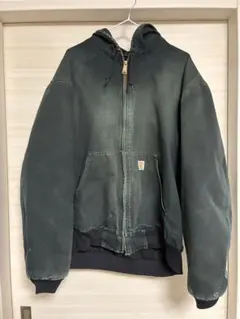 【最終値下げ】Carhartt フード付きジャケット ダークグリーン