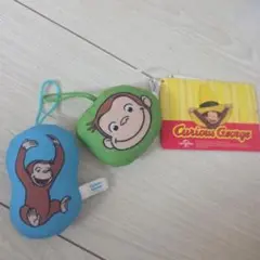 おさるのジョージ ダイカットマスコット
