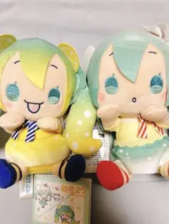 初音ミク シナモロール マスコット クリームソーダ レモンソーダ 4種