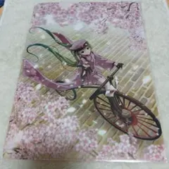 初音ミク　千本桜　桜風　クリアファイル