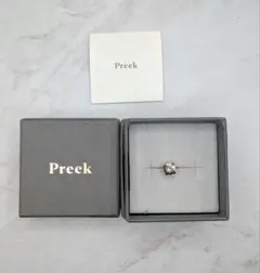 PREEK プリーク　手打ちパールコンチョピアス　シルバー　美品 PREEK プリーク手打ちパールコンチョピアスシルバー美品