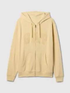 GAP クリーム色 ジップアップパーカー