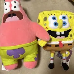 スポンジボブ ＆ パトリック ぬいぐるみセット ユニクロ - メルカリ