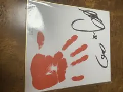 希少］TARAKOさん 直筆サイン色紙 ちびまる子ちゃん 1990年 声優