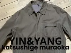 katsushige muraoka イン＆ヤン ステンカラーショート丈ブルゾン