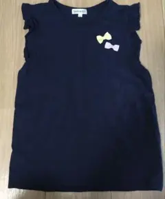 SHOO・LA・RUE ネイビー タンクトップ 130