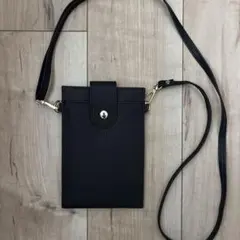 スマホショルダーバッグ ブラック