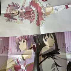 劇場版魔法少女まどか☆マギカ　ワルプルギスの廻天　ポスター ニュータイプ 付録