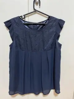 ROPÉ PICNIC ネイビー 半袖チュニック 38