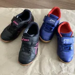 asics JUNIOLE サッカーシューズ 2足セット