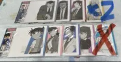 名探偵コナン　ナゾトキレター　8種類+ポワロ1　コンプリート　セット