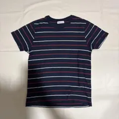 y2k ボーダー Tシャツ M archive swag city 短丈のサムネイル