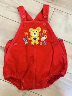 ミキハウス　ベビー　赤　85㎝　くま