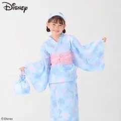 新品　アナと雪の女王　浴衣　セパレート　4点セット　140cm