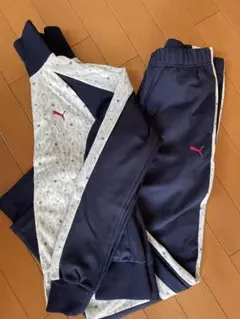 PUMA レオパード柄ジャージセットアップ美品うM