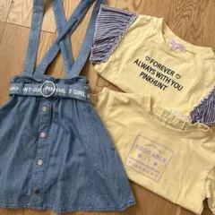 PINKHUNT 120 スカート 1点 Tシャツ 2点セットのサムネイル