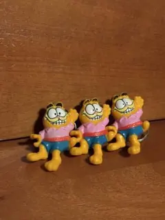 80s ガーフィールド PVC キーホルダー フィギア vintage OLD