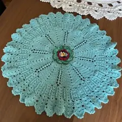 かぎ編み ハンドメイド テーブルアクセントやカバー、マットに...♪*゜