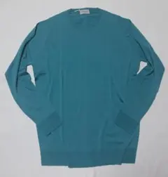 新品 John Smedley 最高級メリノウール ラウンドネック　Lサイズ