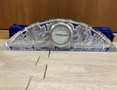 【ミラ　ショーン　クリスタル時計　置時計】