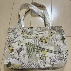 【売り切りsale】ディズニーデザイン 布製トートバッグ